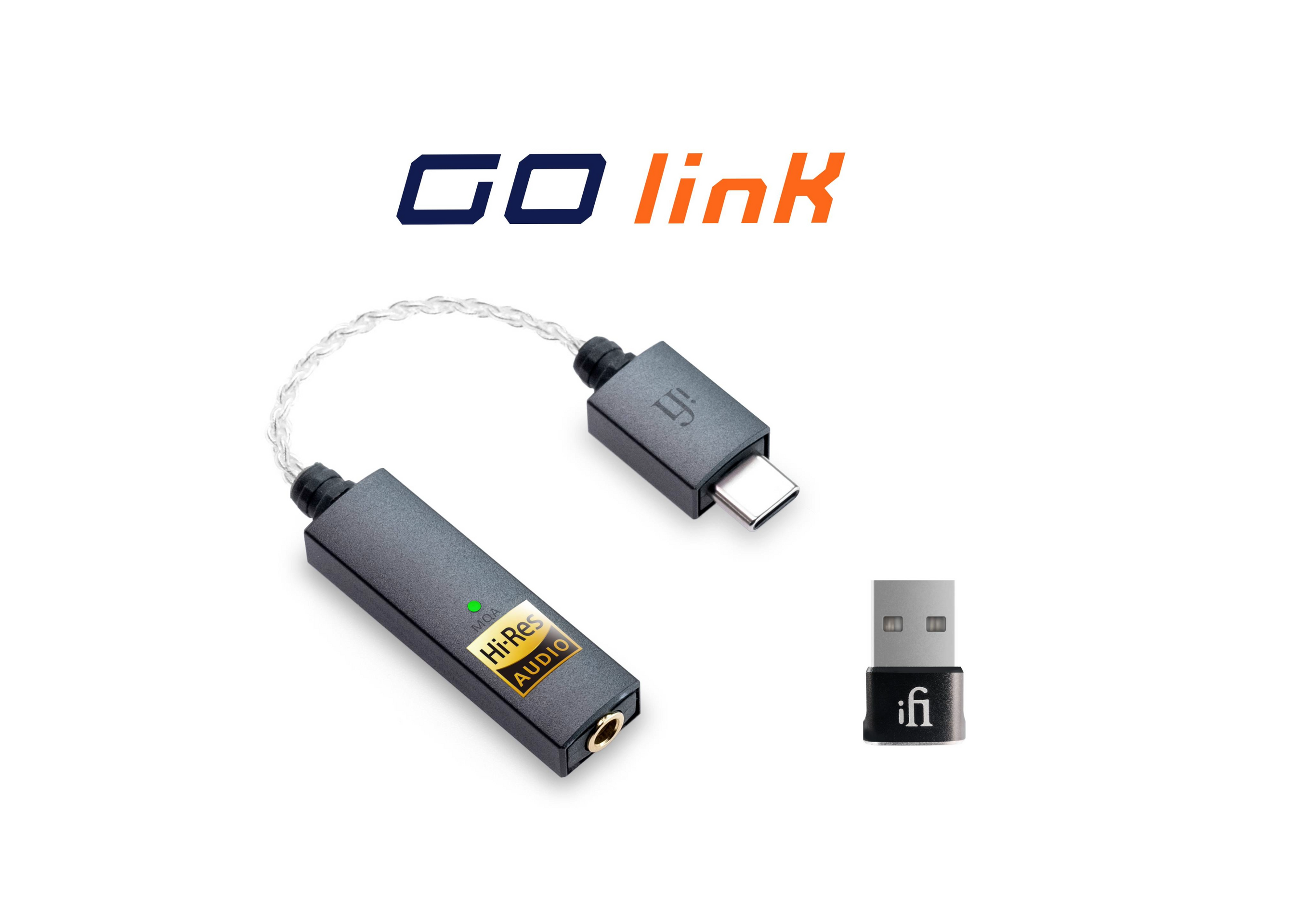 iFi Audio GO Link – DAC/AMP portátil – Conectividad USB y Bluetooth