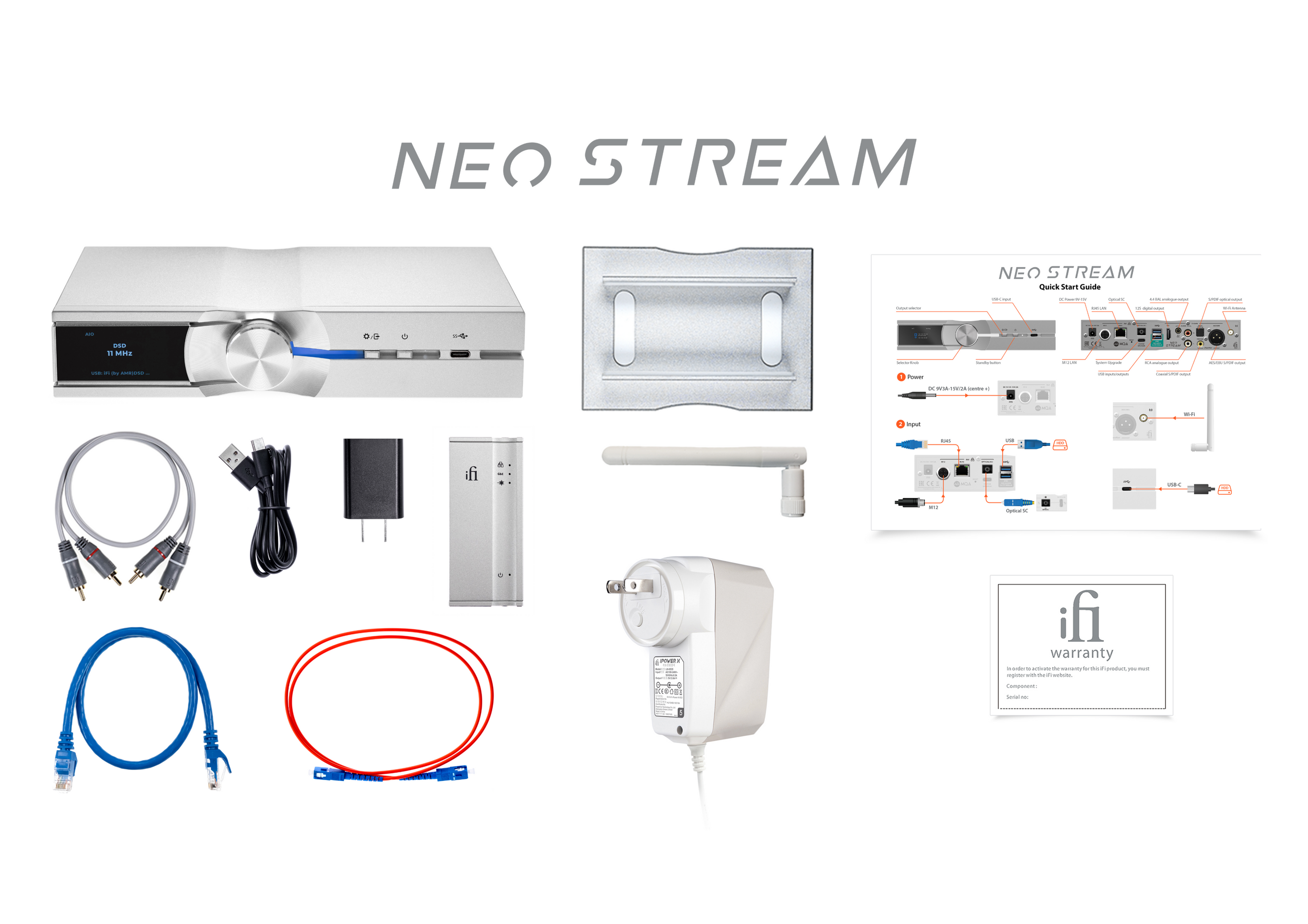 iFi Audio NEO Stream – Streamer de audio – Alta resolución y conectividad