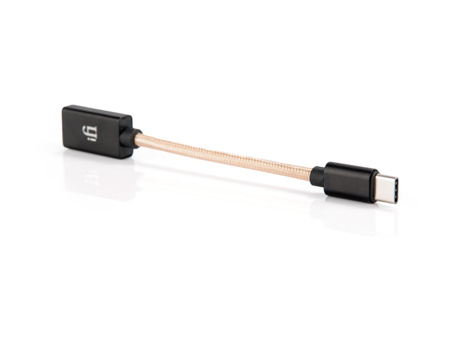 iFi Audio Cable USB-A a USB-C OTG – Cable de datos – Conexión rápida y fiable