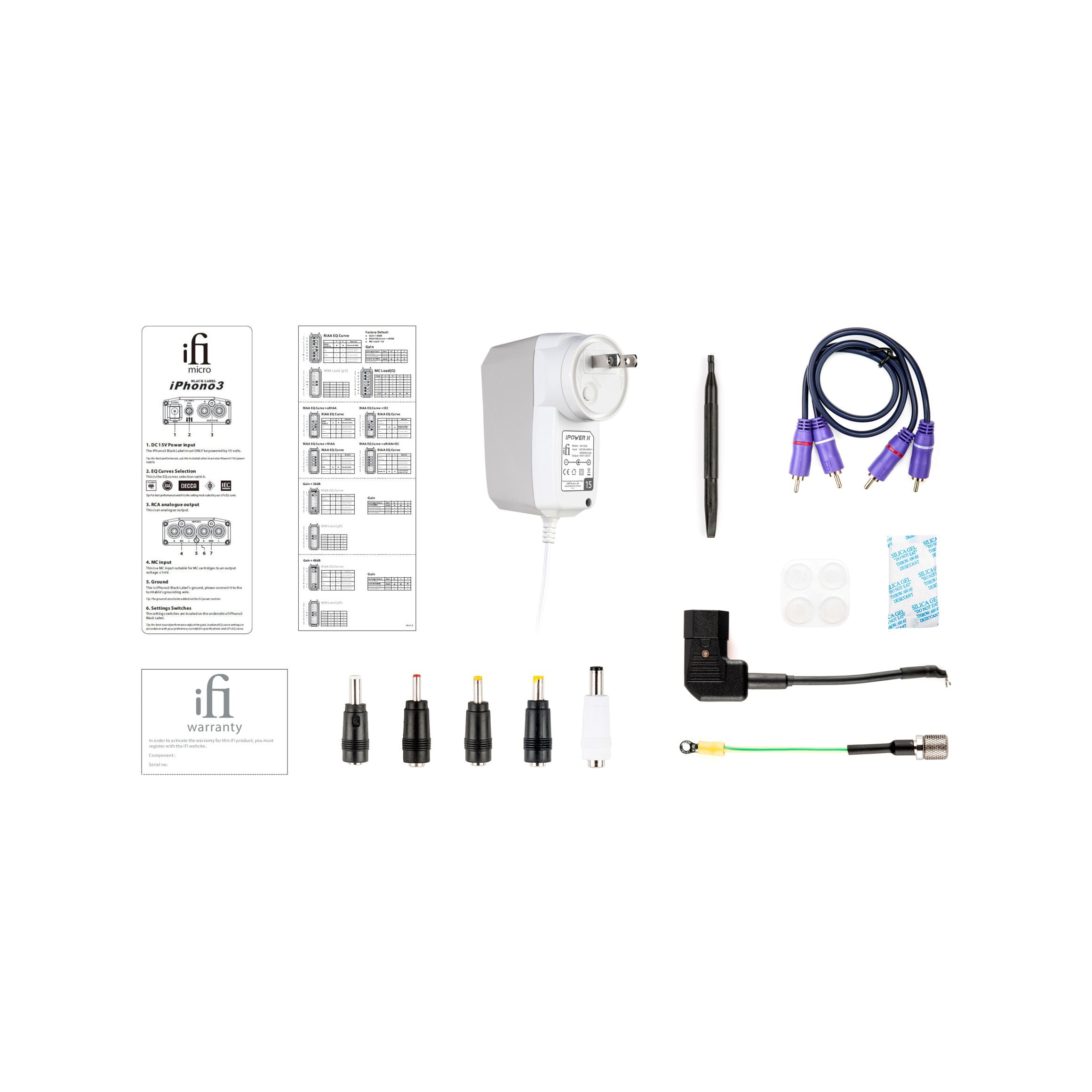 iPhono3 Black Label + iPowerX 15V
