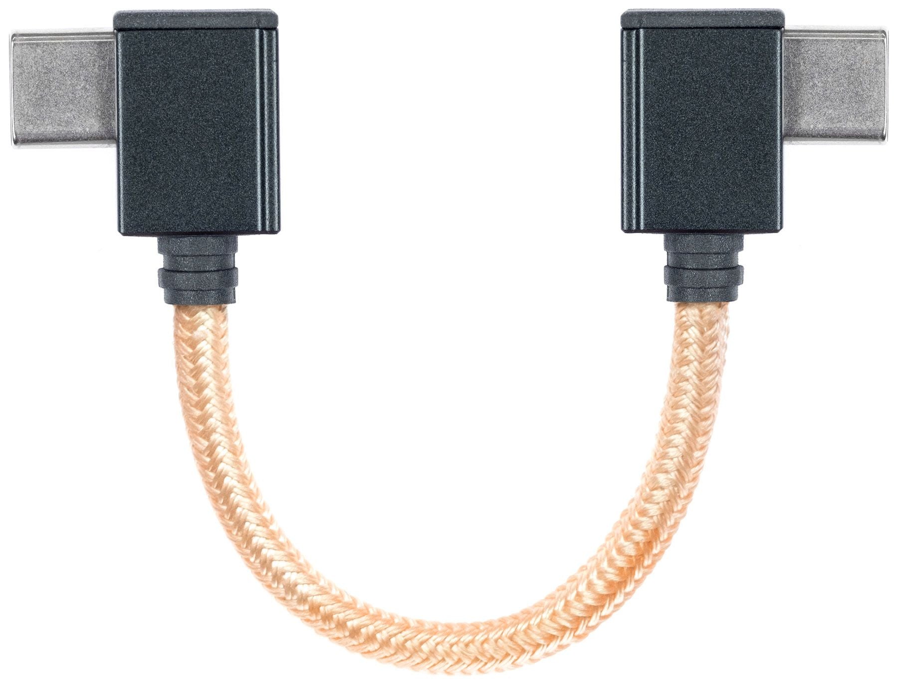 Cable USB-C a USB-C 90° OTG