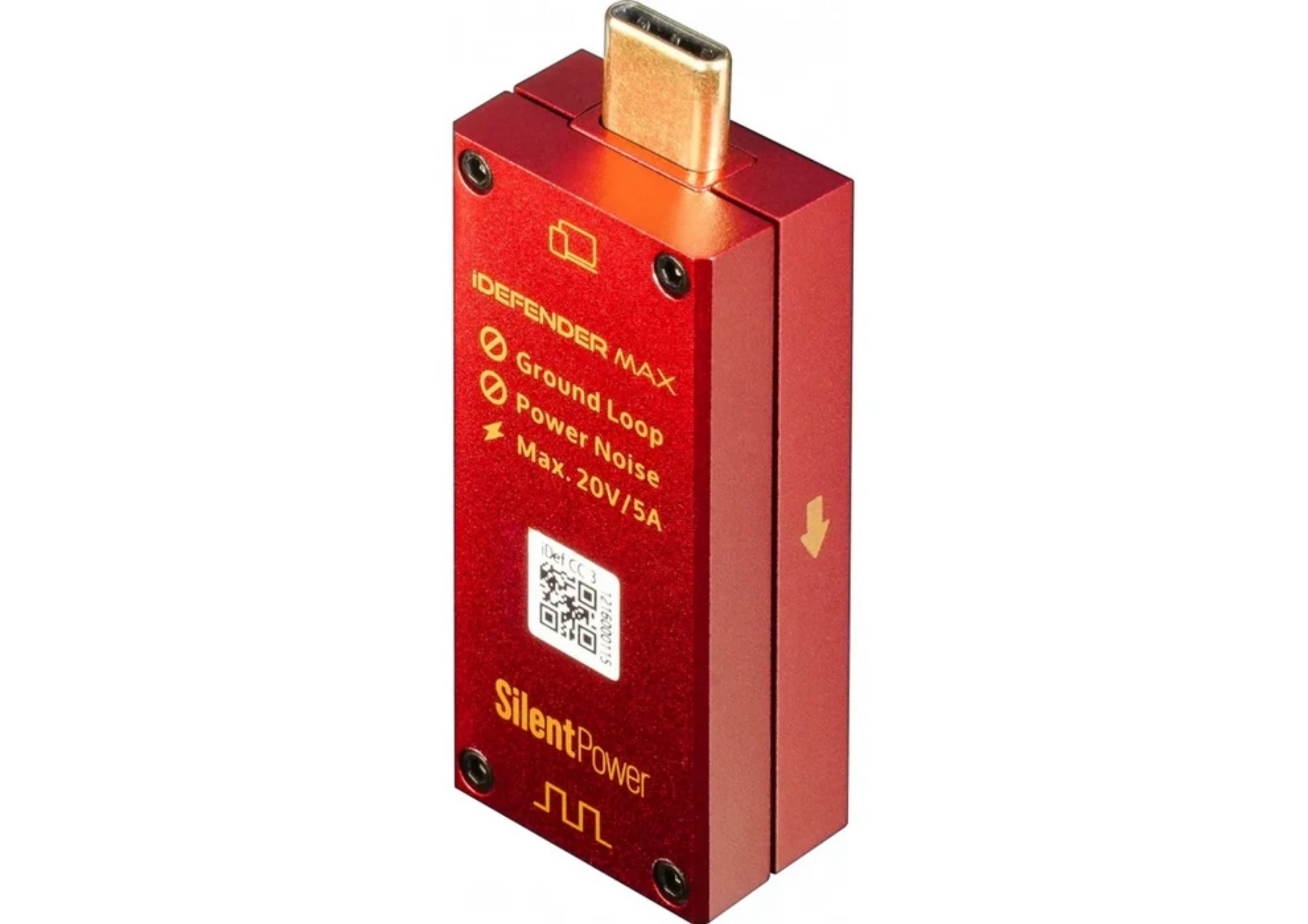 Silent Power iDefender MAX – Filtro USB – Protección y mejora de señal máxima (USB-C)